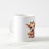 Niedliche Babygiraffe Kaffeetasse (Vorderseite Links)