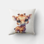 Niedliche Babygiraffe Kissen (Rückseite)