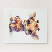 Niedliche Babygiraffe Puzzle (Horizontal)