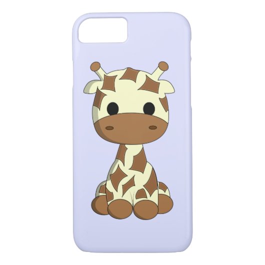 Niedliche Babygiraffen-Cartoonkinder Case-Mate iPhone Hülle (Rückseite)