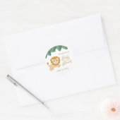 Niedliche Babylondusche bevorzugt Aufkleber (Umschlag)