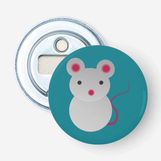 Niedliche BabyMaus Flaschenöffner (Vorderseite)