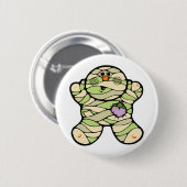 niedliche Babymumie Button (Vorne & Hinten)