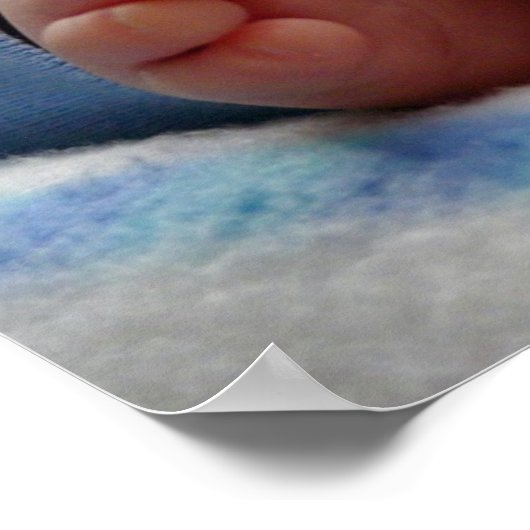 Niedliche Babynahrung Poster (Ecke)