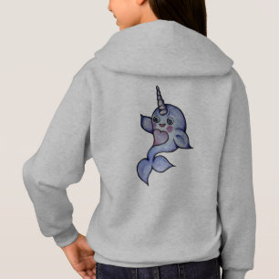 Niedliche Babynarwhal Hoodie