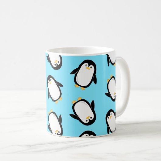 Niedliche BabyPenguins gefroren Tee oder gefroren Kaffeetasse (VorderseiteRechts)