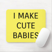 Niedliche Babys Mousepad (Mit Mouse)