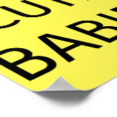 Niedliche Babys Poster (Ecke)