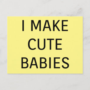 Niedliche Babys Postkarte