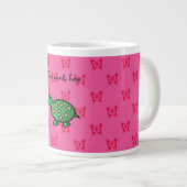 Niedliche Babyschildkröte Jumbo-Tasse (Vorderseite Rechts)