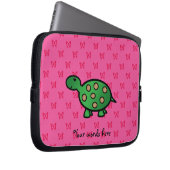 Niedliche Babyschildkröte Laptopschutzhülle (Vorne Rechts)
