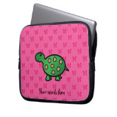 Niedliche Babyschildkröte Laptopschutzhülle (Vorderseite Links)