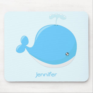 Niedliche Babywal kawaii Cartoonkinder Mousepad