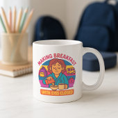 Niedliche Back-to-School-Tasse; Frühstück von Elte Kaffeetasse