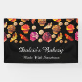 Niedliche Bäckerei, Koch, Caterer, Konditorei Banner (Horizontal)