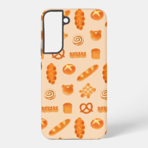 Niedliche Bäckerei mit flauschigen Backwaren Kunst Samsung Galaxy Hülle