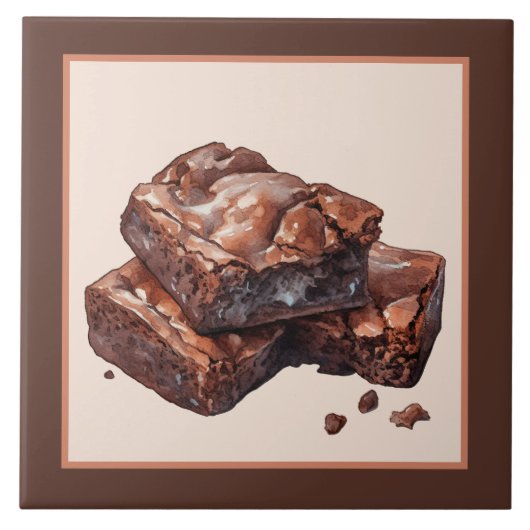 Niedliche Bäckerei Zuhause Fliese (Vorderseite)