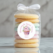 Niedliche Bäckereiverpackung Runder Aufkleber