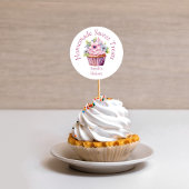 Niedliche Bäckereiverpackung Runder Aufkleber