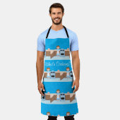 Niedliche Backhaus-Ehefrau Anpassbare Kitsch-Gesta Schürze (Getragen)