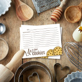 Niedliche Backrezepte Schokolade Chip Cookie