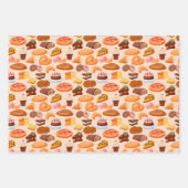 niedliche Backwaren Party-Fliesen Geschenkpapier Set (Vorderseite 2)