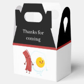 niedliche Bacon Eier Frühstück Geschenkschachtel (Geöffnet)