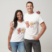 Niedliche Bacon- und Eggenfreunde T-Shirt (Unisex)