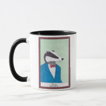 Niedliche Badger Animal Spirit-Tasse