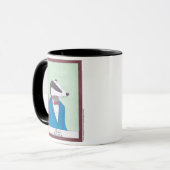 Niedliche Badger Animal Spirit-Tasse Tasse (Vorderseite Links)