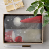 Niedliche Badger Winterweihe Seidenpapier (Geschenk)