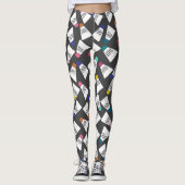 Niedliche Badminton-Leggings Leggings (Vorderseite)