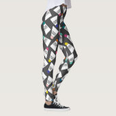 Niedliche Badminton-Leggings Leggings (Rechts)