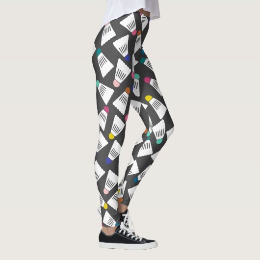 Niedliche Badminton-Leggings Leggings (Rechts)