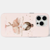 Niedliche Ballerina Ballett Liebe Tanz Case-Mate iPhone Hülle (Rückseite (Horizontal))