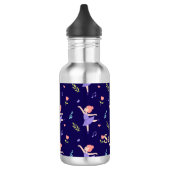 Niedliche Ballerina Girls' Personalisiert Edelstahlflasche (Links)