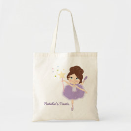 Niedliche Ballerina Halloween-Leckerei | Name Tragetasche