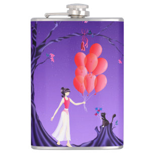 Niedliche Ballerina Heist Hip Flask Flachmann
