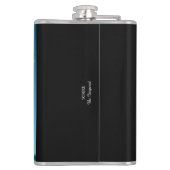 Niedliche Ballerina Heist Hip Flask Flachmann (Rückseite)