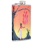Niedliche Ballerina Heist Hip Flask Flachmann (Rechts)