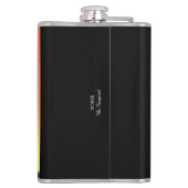 Niedliche Ballerina Heist Hip Flask Flachmann (Rückseite)