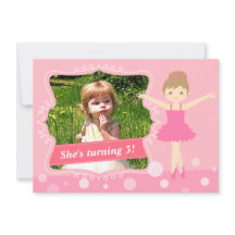 Niedliche Ballerina, rosa