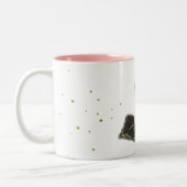 Niedliche Ballerina Zweifarbige Tasse (Links)