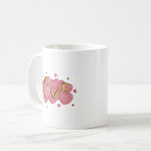 Niedliche Ballons Herz Liebe Kaffeetasse (Vorderseite Links)
