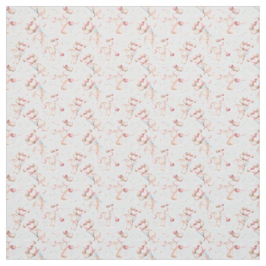 Niedliche Ballons Stoff (Muster)