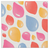 Niedliche Balloonmuster Kinder Stoff (Nahaufnahme)