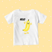 Niedliche Banane Baby T-shirt