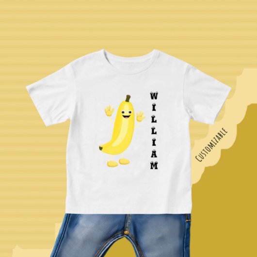 Niedliche Banane Baby T-shirt