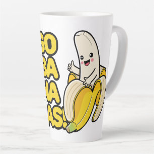Niedliche Bananen Milchtasse