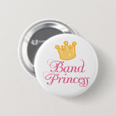 Niedliche Band-Prinzessin Music Gift Button (Vorne & Hinten)
